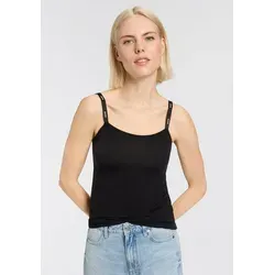 BOSS Tanktop VEST CI 1 mit Rundhalsausschnitt schwarz L (40)