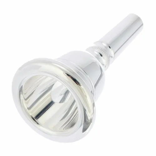 Classic Exclusive Tuba 4C - Hochwertiges versilbertes Mundstück für Tubas, ideal für professionelle Musiker. Mit präziser Bohrung und ausgeglichener Kesselform für optimales Spielgefühl.