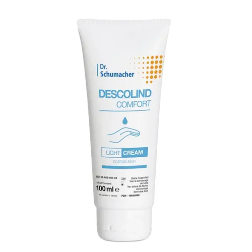 Dr. Schumacher Descolind Comfort Light Cream 100 ml zieht besonders schnell in die Haut ein ohne zu fetten 00-602-001-03