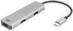 ACT USB C HDMI Adapter AC7013 – 4K Dual Monitor Unterstützung - Weiteres Notebook-Zubehör mit robustem Aluminiumgehäuse, unterstützt 4K Auflösung für brillante Bildqualität und ermöglicht den Anschluss von zwei zusätzlichen Monitoren.