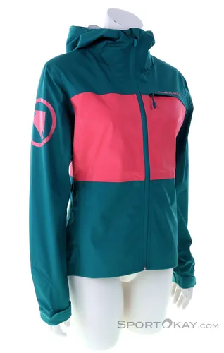 Endura Singletrack Waterproof II Damen Bikejacke-Oliv-Dunkelgrün-XS
