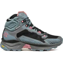 Garmont Nexus Mid GTX Damen GOBLIN BLUE / MESA ROSE 8 UK / 42 EU - Leichter Midcut für Damen, ausgestattet mit PFC-freiem GORE-TEX und griffiger Vibram®-Sohle – perfekt für wechselhafte Bedingungen und Outdoor-Abenteuer.