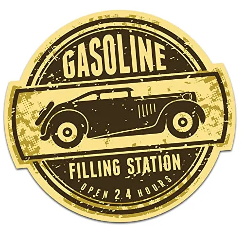 Retro Vintage Aufkleber -Finest Folia Sticker Old School Ace Kult Rockabilly (R222-27 Gasoline)