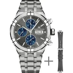Maurice Lacroix Aikon Automatic Chronograph AI6038-TT03F-330-A - grau,silber - 44mm