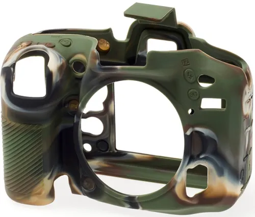 EASYCOVER Silikonprotector Camouflage für Nikon D750 - Robuster Silikonprotector in Camouflage-Design für die Nikon D750. Schützt vor Kratzern und Stößen und sorgt für einen sicheren Griff bei jedem Einsatz.
