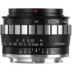 TTArtisan APS-C 23 mm F/1.4 Objektiv - Objektive für Spiegelreflexkameras mit 8 Elementen für hervorragende Bildqualität und f/1.4 Blende für ästhetisches Bokeh.