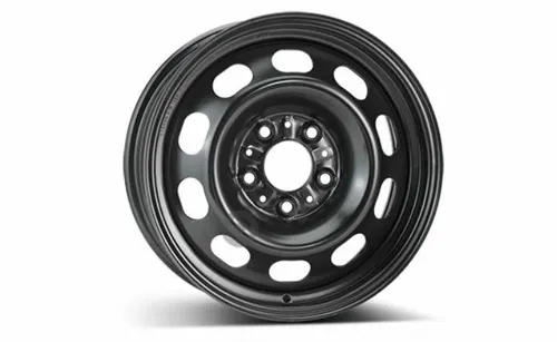 Stahlfelge Alcar 8008 7x16 5/120 ET 31 für BMW 3er F30, F31 - Hochwertige Stahlfelge in Schwarz, ideal für BMW 3er mit 7J Breite und 16 Zoll Durchmesser, bietet Langlebigkeit und Stabilität.