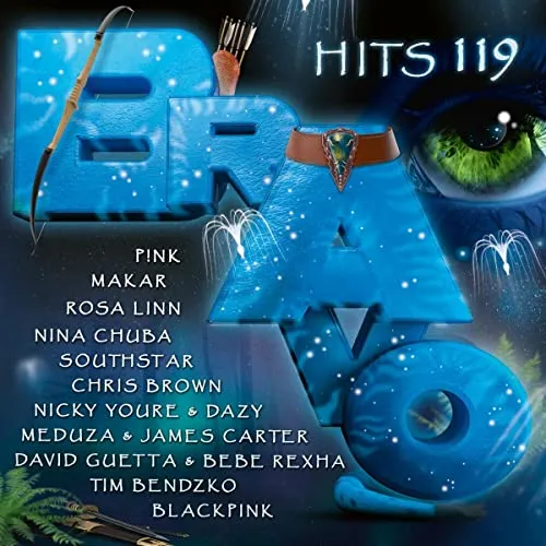 Bravo Hits Vol. 119 - CD Compilation - Beliebte Compilation mit 137 Minuten Pop und Rock Hits, ideal für Musikliebhaber, die die neuesten Chartbreaker genießen möchten.