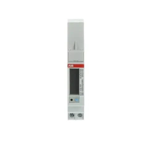 ABB C11 110-101 MID Stromzähler - 1-phasiger Stromzähler mit Wirkenergie Cl. 1 & B, zertifiziert nach internationalen Standards - ideal für präzise Energieüberwachung.