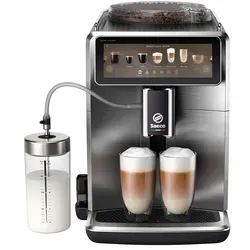 Saeco Xelsis Suprema SM8889/00 - Individuelle Kaffeevielfalt - Kaffeevollautomat mit 22 Kaffeevarianten, großem 7,8-Zoll-Touchscreen und WLAN-Funktion für personalisierte Rezepte und Empfehlungen.