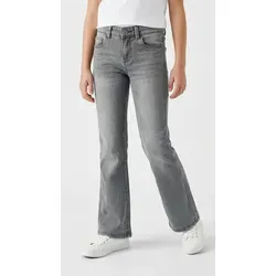 Name IT Mädchen Nkfpolly Skinny Boot Jeans 1142-Au Noos - Stylische Bootcut Jeans für Mädchen, verstellbarer Bund für optimalen Sitz, ideal für jeden Anlass.