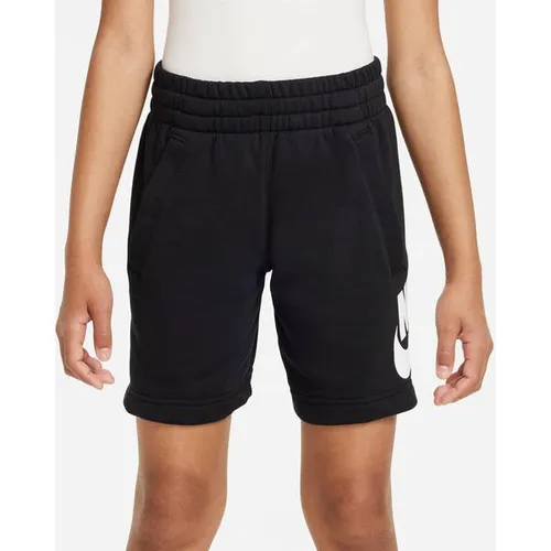 Nike Sportswear Sporthose K NSW CLUB FT SHORT HBR – Atmungsaktive Shorts in Schwarz - Sportliche Shorts aus hochwertigem French-Terry-Material, ideal für aktive Tage. Mit Kordelzug für perfekten Sitz und optimalem Tragekomfort.