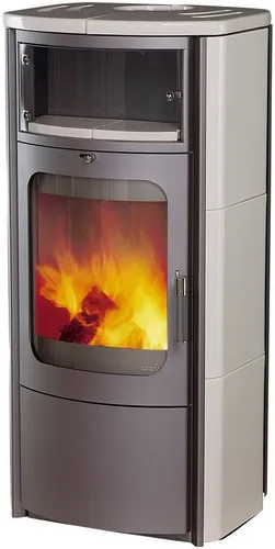 HARK Kaminofen »Opera B«, 7 kW - Effizienter Dauerbrandofen in creme-weiß - Kaminöfen - Hochwertiger Dauerbrandofen mit 7 kW Nennwärmeleistung, automatischer Luftregelung und einem eleganten Design in creme-weiß für effiziente Wärme und Gemütlichkeit.