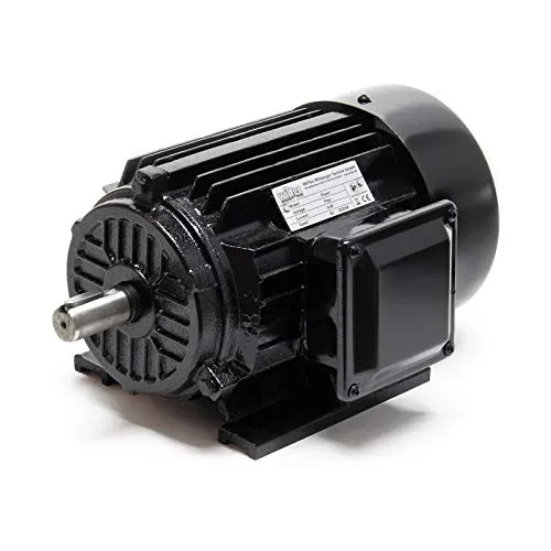 Wiltec Elektromotor 400 V 2,2 kW (3 PS) 3-phasig - Hydraulikmotoren – Leistungsstarker E-Motor mit Aluminiumwicklung, ideal für vielseitige Anwendungen und robuste Bauweise für zuverlässigen Betrieb.