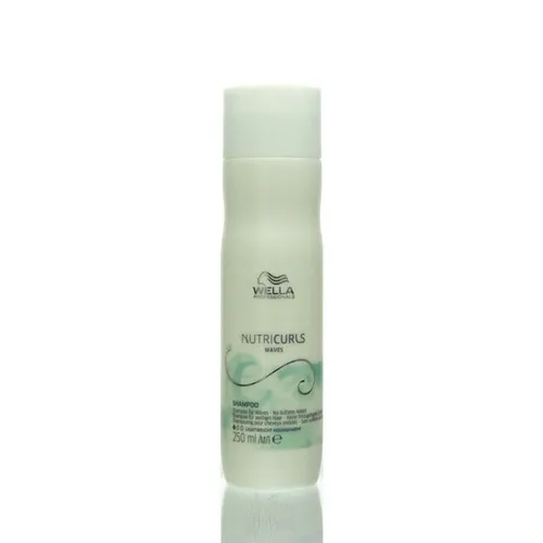 Wella Professionals Invigo NutriCurls Waves Shampoo 250 ml - Waschen & Pflegen: Feuchtigkeitsspendendes Shampoo für lockiges Haar, das die natürlichen Wellen definiert und Frizz reduziert.