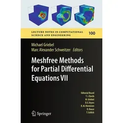 Meshfree Methods for Partial Differential Equations VII - Lehrbuch über moderne Verfahren in der numerischen Mathematik, ideal für Studierende und Fachleute, die sich mit rechnergestützten Wissenschaften beschäftigen.