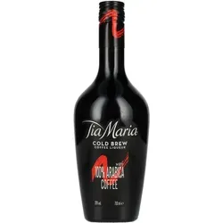 Tia Maria Cold Brew Coffee Liqueur 20% Vol. 0,7l - Likör & Kräuterschnaps, hergestellt aus 100% Arabica-Kaffeebohnen für einen vollmundigen Geschmack mit intensiven Röstaromen und einem langanhaltenden Abgang.