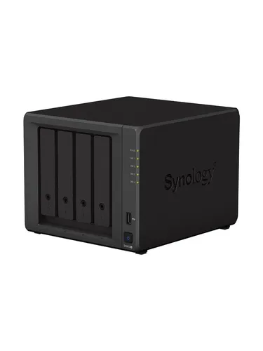 Synology Diskstation DS923+ NAS System 4-Bay - 2,6 GHz AMD Ryzen R1600 Dual-Core, 4GB DDR4 ECC RAM und Hot-Swap-fähig für maximale Flexibilität