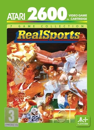 RealSports Collection (Atari 2600+) Cartridge