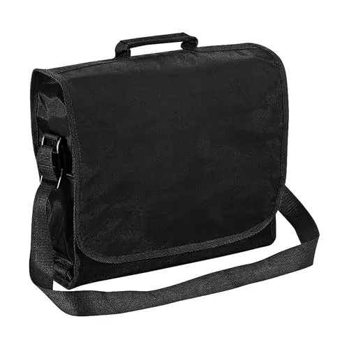 Quadra Schallplatten-Tasche – 36 x 32 x 12 cm, 9 Liter - Stylische und praktische Tasche zur sicheren Aufbewahrung von Vinyl-Schallplatten. Mit gepolstertem Schutz und verstellbarem Schultergurt für einfachen Transport. Ideal für Sammler und DJs.