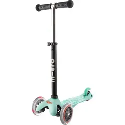 Mini2go Deluxe Plus - Mint Scooter - Roller / Kickboards für Kinder ab 18 Monaten, mit Sitz für sicheres Lernen von Balance und Steuerung, ideal für erste Scooter-Erfahrungen.