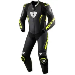 Revit Argon 3 perforierte 1-Teiler Motorrad Lederkombi, Größe 46 für Männer