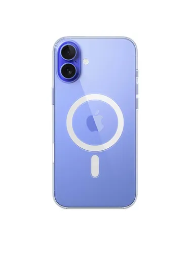 Apple iPhone 16 Plus Clear Case mit MagSafe - Dünn, leicht & kratzfest, idealer Schutz mit nahtloser Kamera-Steuerung
