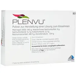 PLENVU Lösung zum Einnehmen - rezeptfreies Medikament, unterstützt eine sanfte und effektive Darmreinigung