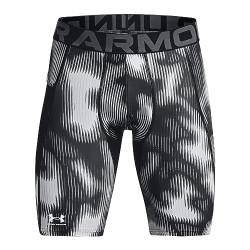 Under Armour Herren UA HG Armour Lng Shorts - Funktionsunterwäsche mit HeatGear-Technologie, atmungsaktiv und schnell trocknend für optimalen Tragekomfort beim Sport.