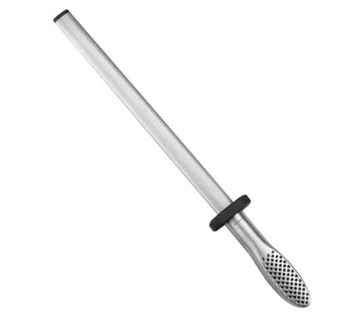 GLOBAL Wetzstab Diamant Streicher 22 cm G-75 - Messerschärfer aus Japan, ideal für präzises Schärfen und Pflege Ihrer Küchenmesser.