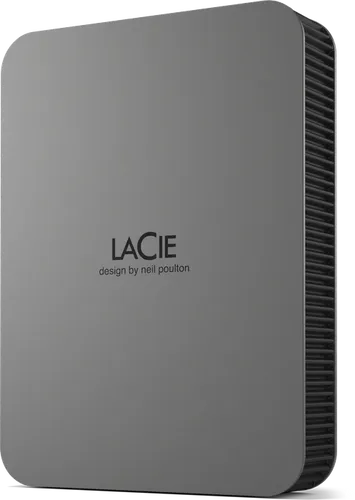 LaCie Mobile Drive Secure 4 TB - Externe Festplatte - Externe Festplatte mit 4 TB, bietet umfassenden Schutz für Ihre Daten dank integrierter Sicherheitsfunktionen und ist ideal für unterwegs.