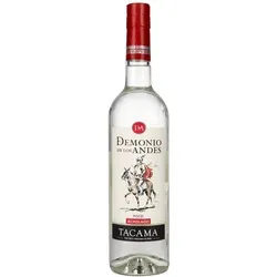 Tacama Demonio de los Andes ACHOLADO Pisco 40% Vol. 0,7l - Hochwertiger Pisco aus Peru mit 40% Vol., ideal für Cocktails oder pur. Traditionell destilliert, vereint er fruchtige und florale Aromen für ein elegantes Geschmackserlebnis.