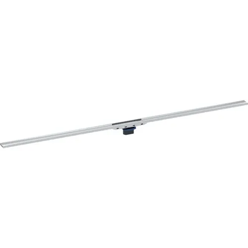 Geberit CleanLine Duschrinne 154440KS1 - 30-90 cm x 4,4 cm, Edelstahl gebürstet, ideal für bodenebene Duschen und einfache Installation