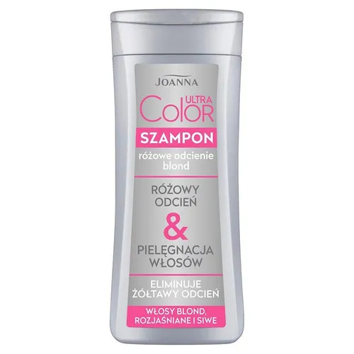 Joanna Ultra Color Shampoo für Rosa Blondtöne Pink Erfischung Haarshampoo 200ml