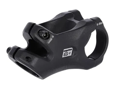 Wilhelm Humpert Ergotec High BASS SL 6+ A-Head Vorbau, Schwarz, 8mm - Fahrradvorbauten mit modernem Design, einfach zu montieren und bietet hohe Stabilität für maximalen Komfort beim Radfahren.