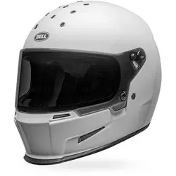 Bell Eliminator Solid Integralhelm - Weiß - XL - Motorradhelm mit legendärem Design, geringem Gewicht und optimaler Passform. Das Velocity Flow Ventilation System sorgt für kühle Köpfe, während die ProVision-Technologie ein beschlagfreies Sichtfeld garantiert.