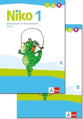 Niko 1: Paket: Arbeitsheft zur Fibel in Grundschrift - Lehrmaterial für den Grundschriftlehrgang der 1. Klasse, fördert die Schreibfähigkeiten und ist ideal für den Einstieg ins Lesen und Schreiben.