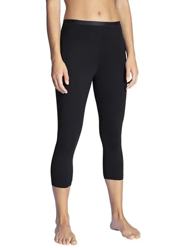 CALIDA Natural Comfort 3/4-Leggings Damen - Leggings für Damen aus hochwertiger Baumwolle, elastisch mit langer Farbbrillanz und reduziertem Pilling für einen natürlichen Glanz und glatten Griff.
