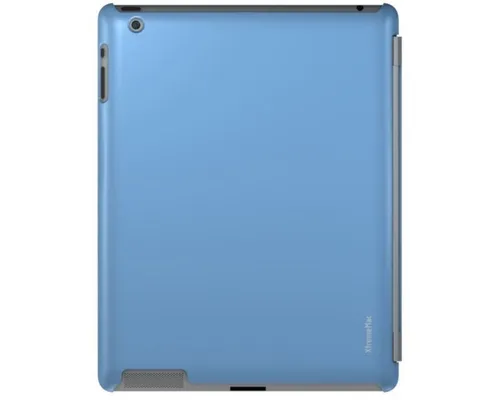 XtremeMac Tablet-Hülle Cover Schutz-Hülle Smart Case Tasche Hellblau, Hard-Case passend für Apple iPad 4 3 4G 3G 2 2G