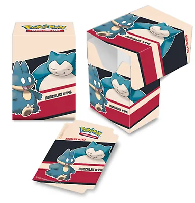 Ultra Pro Deck Box  - Pokemon - Snorlax & Munchlax #15953 Deckbox