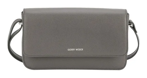 GERRY WEBER Umhängetasche Shoulderbag SHF grau - Stylische Umhängetasche aus 100% Polyurethan, mit verstellbarem Schulterriemen für optimalen Tragekomfort. Ideal für den täglichen Gebrauch, praktisch und schick zugleich.