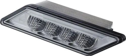 Arbeitsscheinwerfer HELLA 1GE 996 198-311 MODULAR WORKLIGHT BASE STYLE für JCB - Frontscheinwerfer mit 4 LEDs, 1250 lm Lichtstrom und IP6K9K Schutzart, ideal für den Einsatz bei JCB Maschinen.