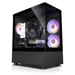 kiebel.de Gaming PC InvaderXS V mit AMD Ryzen 7 5700X und NVIDIA RTX 5060 - Kompakter Gaming PC mit effizienter Kühlung und anpassbaren RGB-Lüftern. Ideal für FullHD und WQHD Gaming mit 144Hz Bildwiederholrate. Vorinstalliert mit Windows 11 für sofortigen Einsatz.