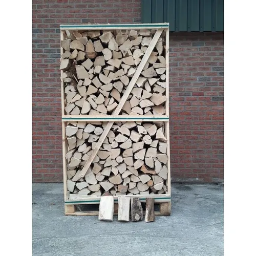 Buchen Brennholz | 4 XXL Paletten von 2,0 RM - Produktart: Brennstoffe, hochwertiges Buchenholz für effizientes und langanhaltendes Heizen