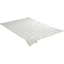 IRISETTE Daunendecke Ultra Leicht Greenline - Bettdecken - Ultra leichte Daunendecke in weiß, ideal für warme Nächte. Hochwertige Materialien sorgen für besten Schlafkomfort.