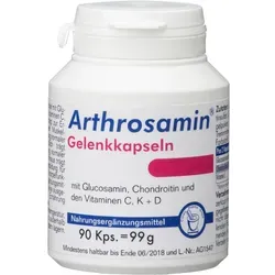 Arthrosamin Kapseln 100 g - Glucosamin-Chondroitin - Hochwertige Glucosamin-Chondroitin Kapseln zur Unterstützung der Gelenkgesundheit, ideal für aktive Menschen und Sportler.