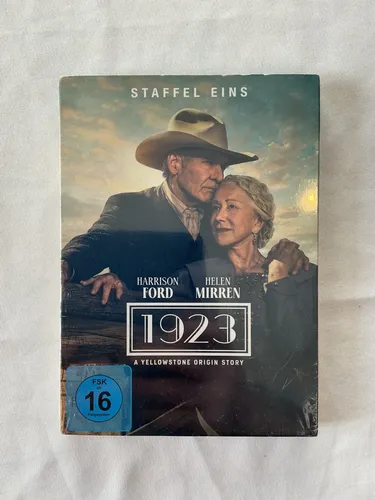 DVD Box - 1923: Yellowstone Origin Story - Staffel 1 - Harrison Ford
