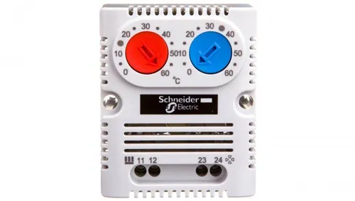 Termostat 10A 1Z 1R 250V 0-60°C NSYCCOTHD - Trenn- & Lastschalter, ideal für präzise Temperaturregelung von 0 bis 60 °C, perfekt für Heizgeräte und Lüfter.