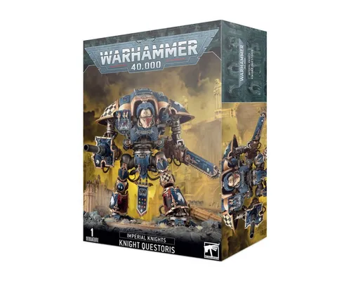 Games Workshop - Warhammer 40K - Knight Questoris - Tabletop Spiele - Anpassbare Miniaturfigur für Ihre Imperial Knights Armee mit vielfältigen Bauoptionen und beeindruckendem Design.