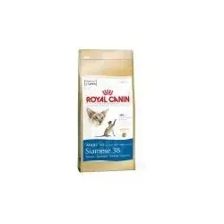 Royal Canin Siamese ADULT 38 2kg - Katzenfutter für Siamkatzen, mit speziell geformten Krokette für eine optimale Nahrungsaufnahme und Förderung des Kauens.